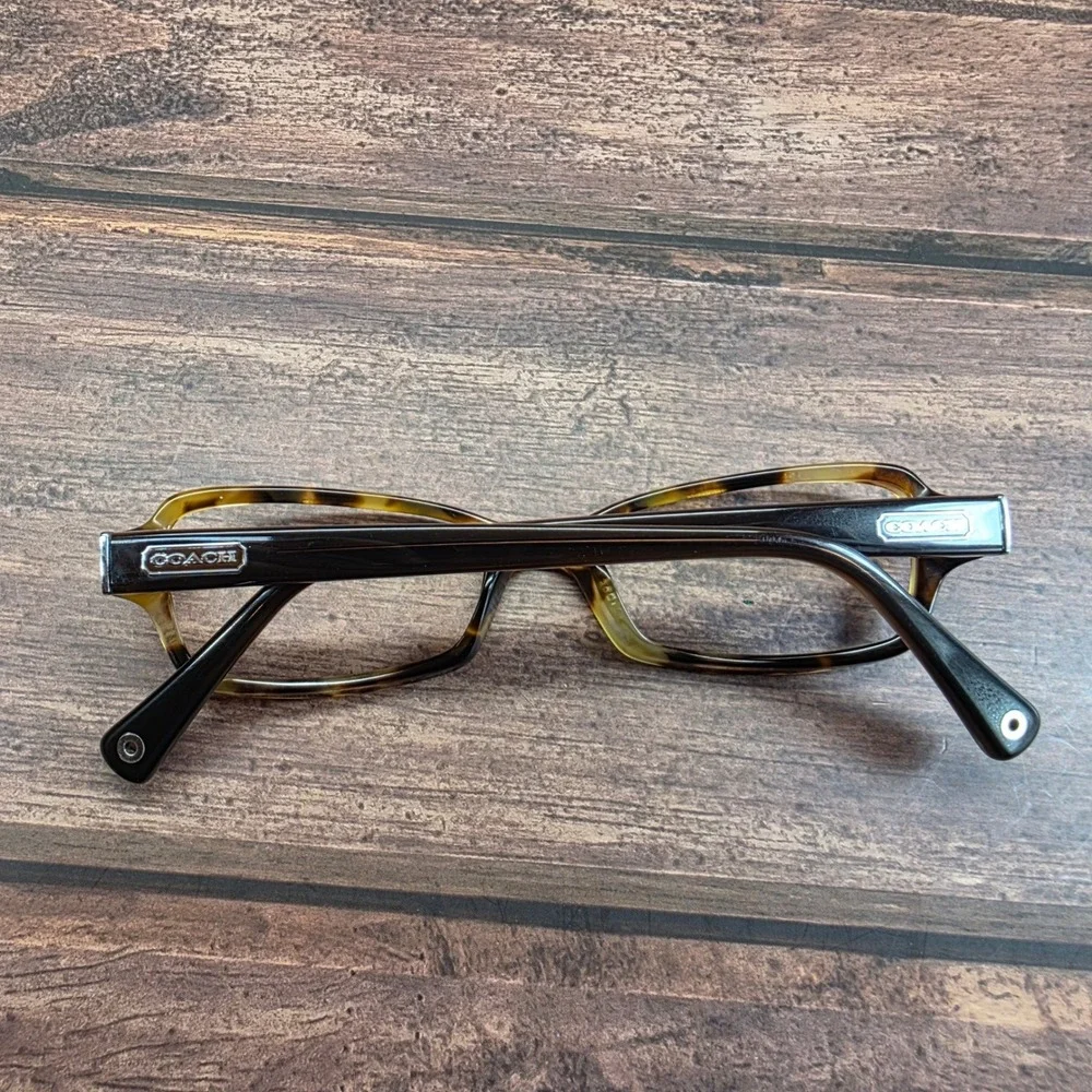 Coach Quinn HC 6010 5057 Spotty Tortoise Eyeglass Frames Womens 50-16-135
